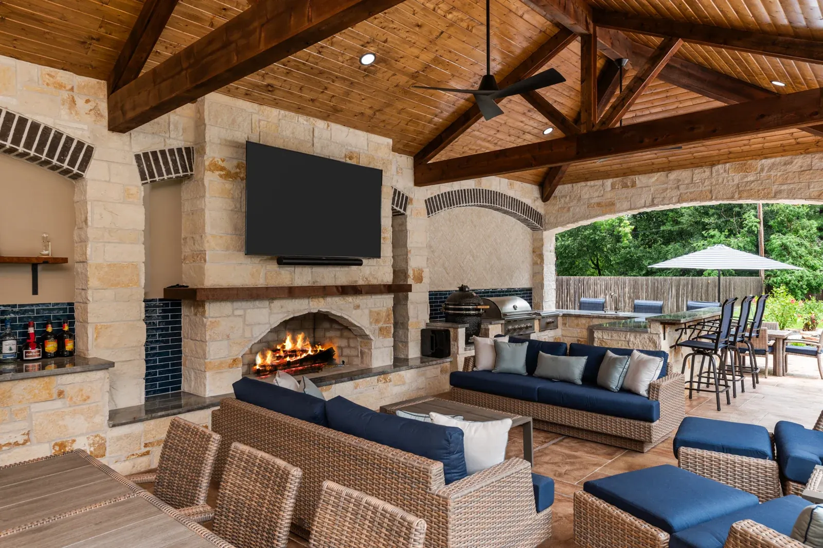 Completed HPC outdoor living project